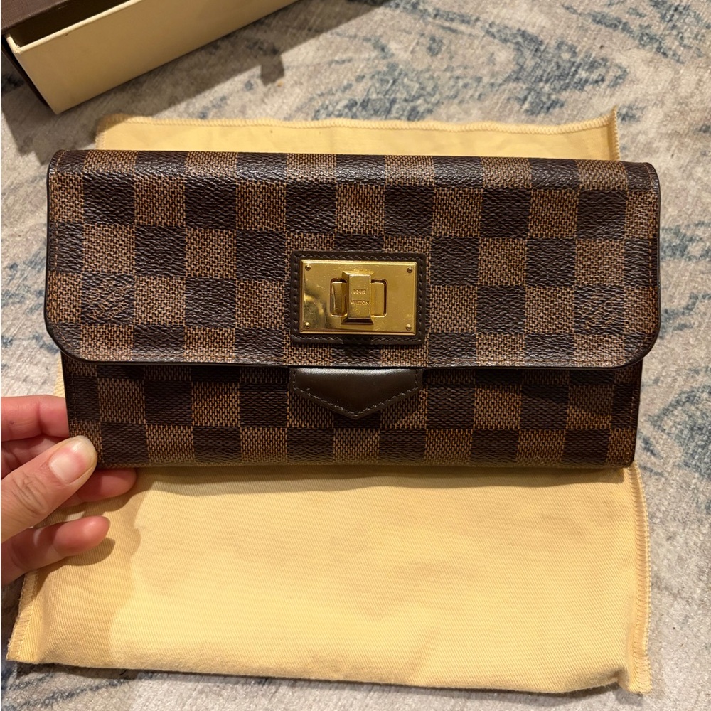 Louis Vuitton Damier Ebene Rosebery Wallet